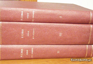 Fátima Altar do Mundo 3 volumes Direcção Literária do Dr. João Ameal,Dir.de Luís Reis-Santos