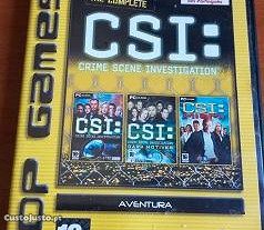 Trilogia de Jogos CSI Crime Scene Investigation