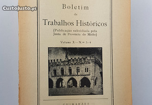 Guimarães Boletim de Trabalhos Históricos Volume X 