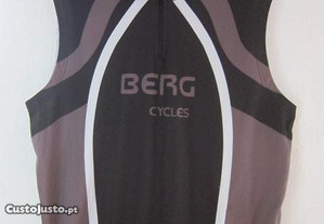 camisola ciclista BERG de homem tamanho XL