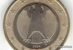 Moeda de Euro - Alemanha 1 Euro 2004 A