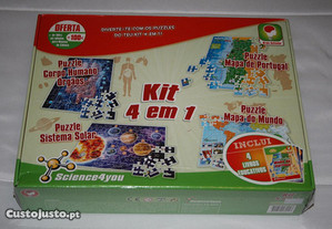 Jogo Educativo Kit 4 em 1 Science4You