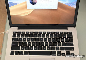 Macbook Pro 13 Retina 8Gb ram, ssd 250Gb