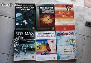 Livros de Cursos de Multimédia e Software