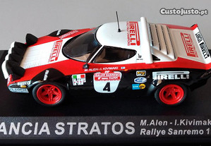 Miniatura 1:43 Lancia STRATOS M.Alen Rally Sanremo (1978)