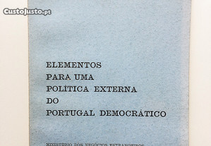 Política Externa do Portugal Democrático