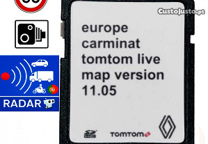Cartão Gps Renault Carminat Live Europa v11.05 de 2023