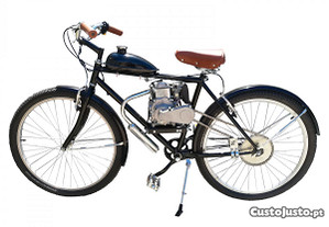 Bicicleta de Montanha c/ Motor 49cc - 4 Tempos