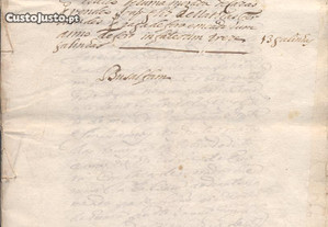Manuscrito de Évora de 24 de out de 1725 - foro