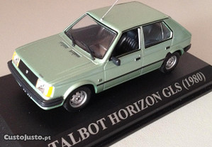 Miniatura 1:43 TALBOT HORIZON GLS (1980) Colecção Queridos Carros Anos 80 / 90 | Matricula Portuguesa