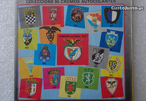 Caderneta de cromos de futebol Gazeta do meu clube