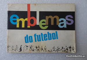 Caderneta de cromos de futebol vazia - Emblemas do Futebol