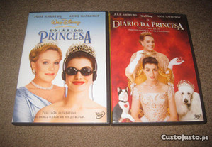Colecção Completa em DVD "O Diário da Princesa" com Anne Hathaway
