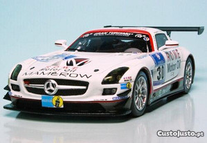 minichamps 1/43 Mercedes Benz SLS AMG GT3 race-car Team Mamerow / Rowe Racing