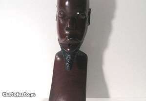 Arte tribal Africana Busto masculino