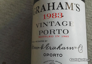 Vinho do Porto Vintage Graham´s 1983