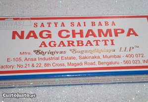 Incenso Nag Champa Sai Baba