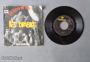 Disco vinil single - Los Diablos - Un Rayo de sol