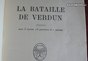 La Bataille de Verdun. Maréchal Pétain. Payot .Enc