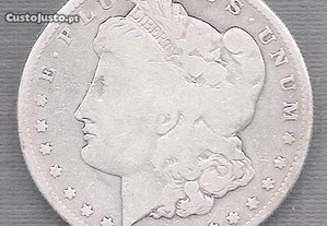 Moeda USA - Morgan Dollar 1904 Prata