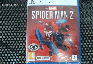SpiderMan 2 jogo PlayStation 5 Selado