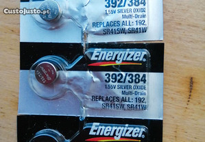 Pilhas Energizer 392/384