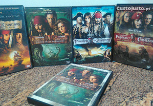 Piratas das Caraíbas (2003/06/07/11) Johnny Depp IMDB: 8.0