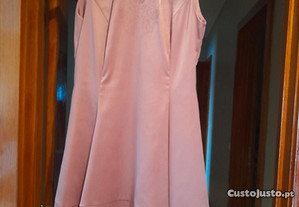 Vestido cor de rosa marca " Ana Sousa"