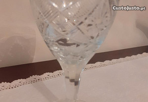 8 Cálices de vidro vintage