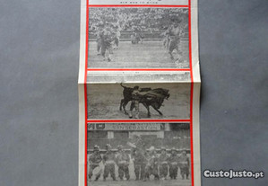 Programa de tourada Bullfight Campo Pequeno ano 1964