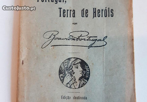 Livro "Portugal, Terra de Heróis" 1918