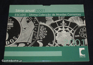 Série anual 2001 ESCUDO Última Colecção de Moedas Correntes INCM