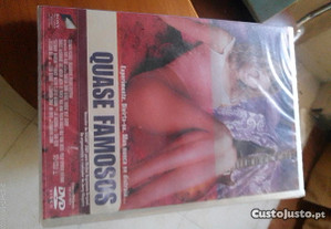 Dvd NOVO Quase Famosos SELADO Filme com Kate Hudson de Cameron Crowe Leg.PORT Plastificado