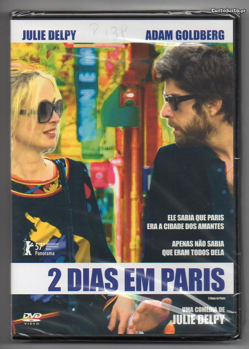 2 dias em Paris - DVD novo
