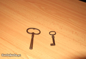 Conjunto de chaves de relogio antigo