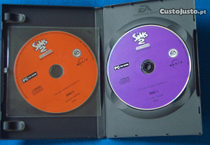 Jogo PC sims 2 na noite EA Games com 2 CD-ROM