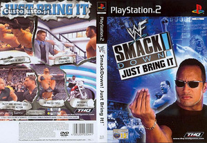 Jogo Ps2 WWF Swack Down! Just Bring it