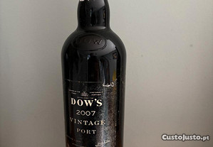 Vinho do Porto Dows Vintage ano 2007