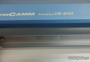 Impressora Roland VS640 impressão e corte