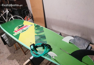 8 Malibu evolution funboard prancha de surf FCS Torq nsp