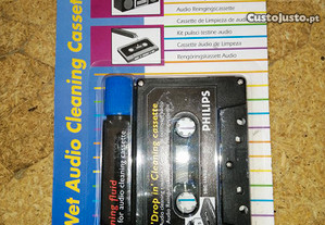 cassette audio limpeza philips