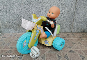 Triciclo nenuco bicicleta boneco