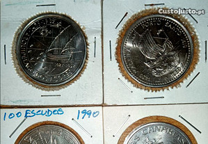 7 moedas de escudo 2 series completas