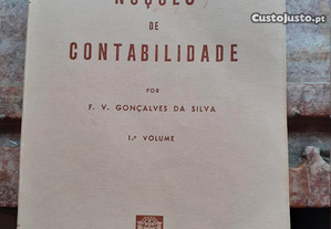 Noções de Contabilidade - F. V. Gonçalves da Silva