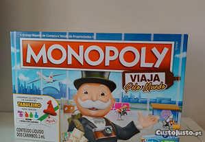 Jogo Monopoly Viaja pelo Mundo (NOVO)
