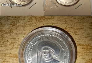 3 moedas de prata