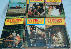 Livros Os cinco na Ilha do tesouro -Enid Blyton 1974