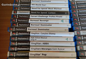 Vários Jogos PS2 Originais