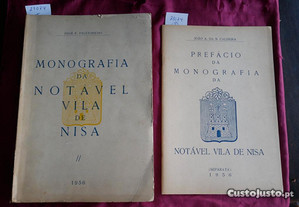 Monografia e prefácio da Monografia do Notável Concelho de Nisa. 1956
