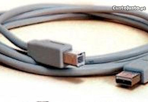 Cabos de ligação diversos e adaptadores (USB, etc)